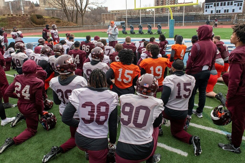 Pinstripe Bowl Practice